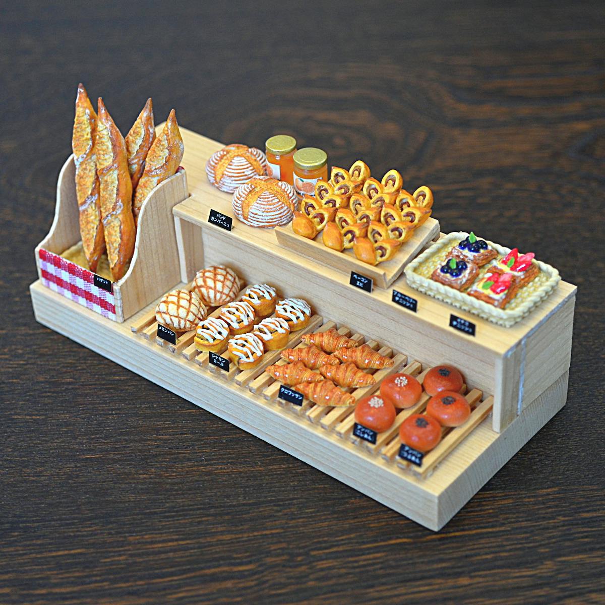 【cookie⃘*.゜様 専用】ミニチュアパン ミニチュアフード ミニチュア 樹脂粘土ミニチュアのパン7種類作ってみました。 DIY Miniature 7 kinds of bread&frasl;air dry polymer  clay&frasl;fakefoodミニチュアフード