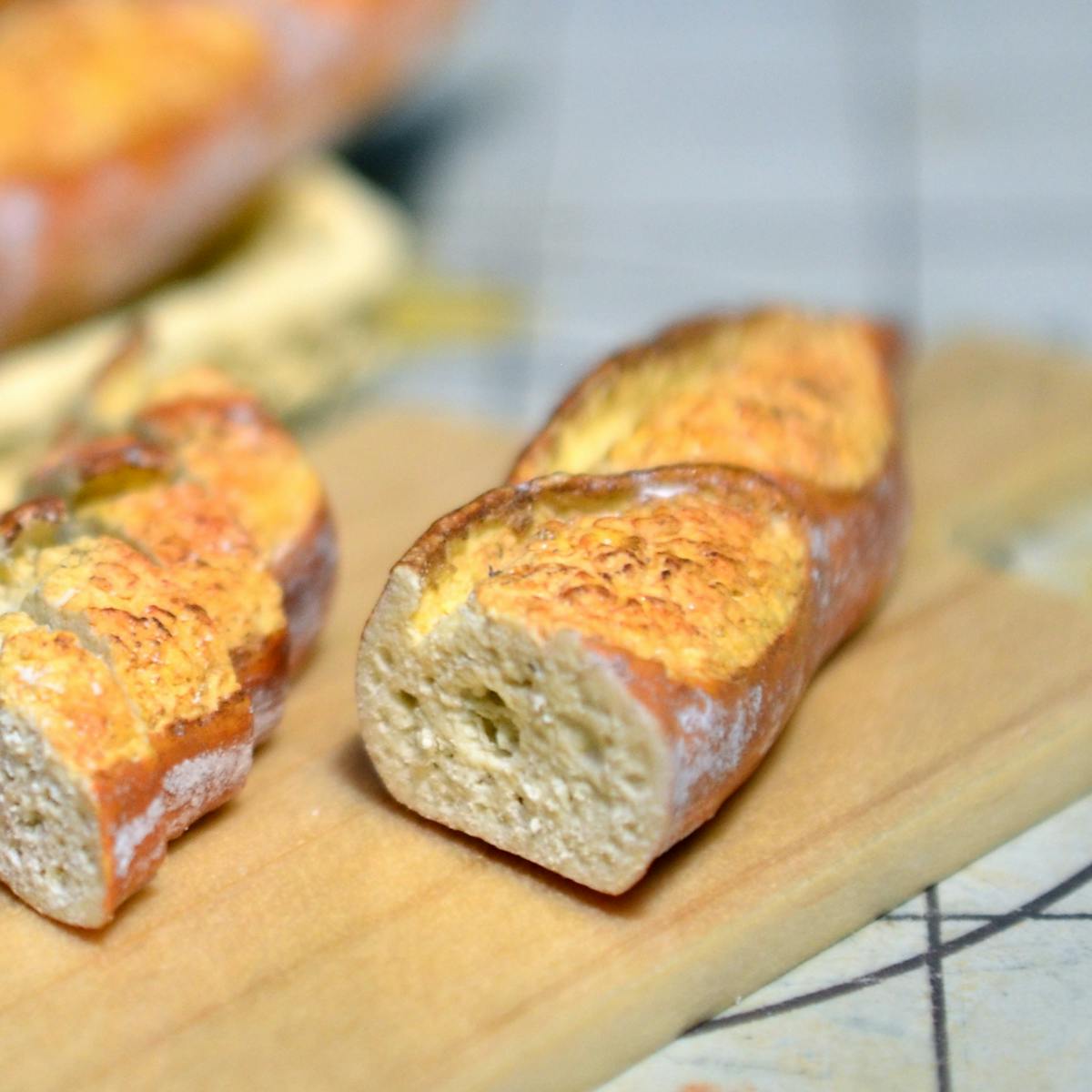 パンを、ちょっとこだわって作ってみました。Vol．7 バゲット