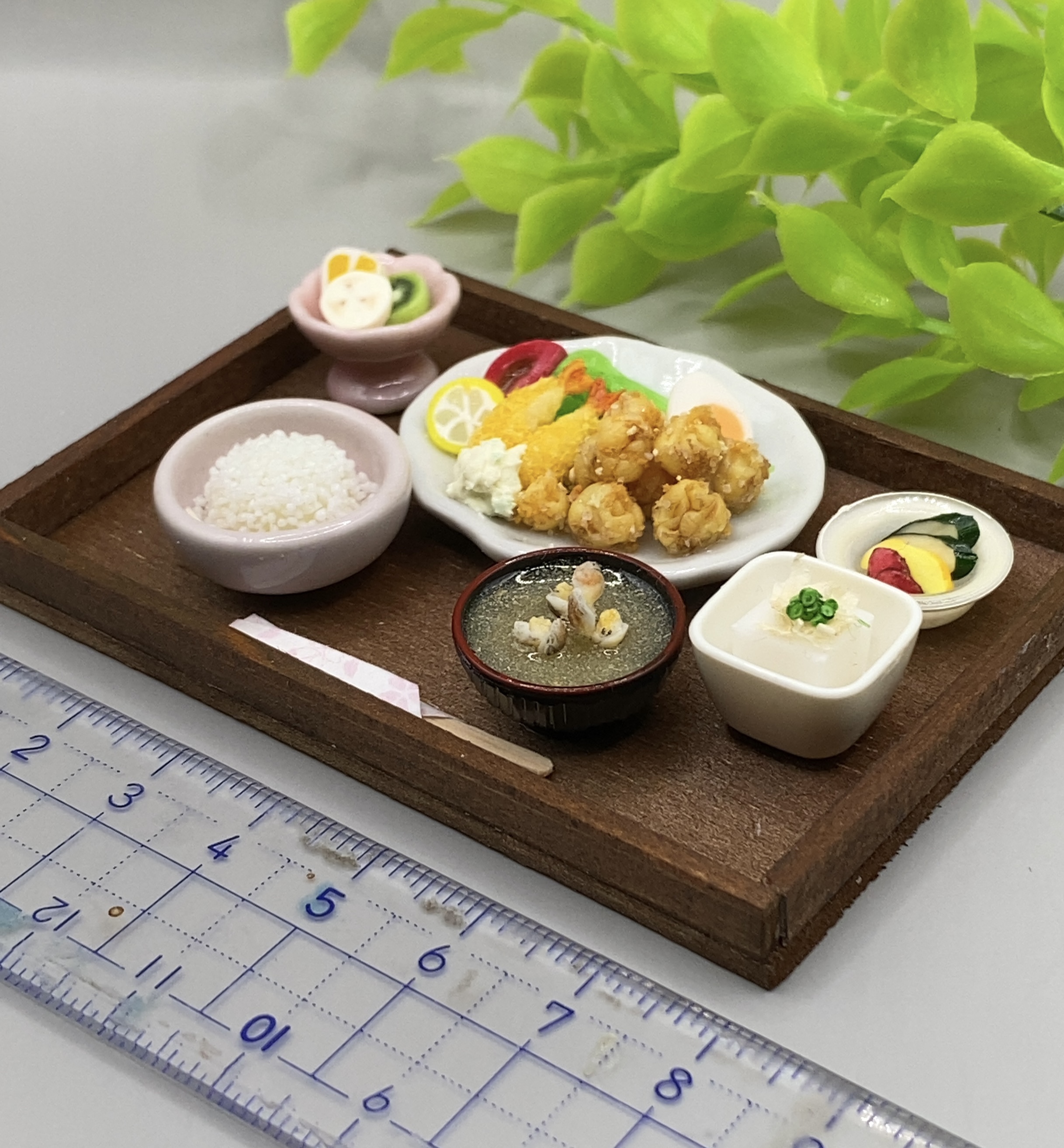 大阪ミニチュアフード ドールハウス用 定食セット まとめ売り コレクション整理 ドールハウス